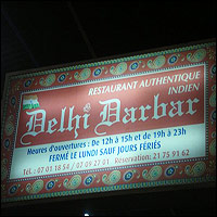 Delhi Darbar - Restaurant Authentique Indien